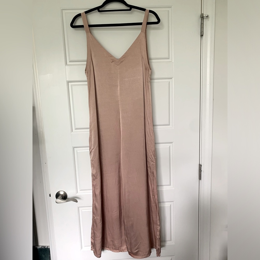 LACAUSA women’s blush jumpsuit. Size small